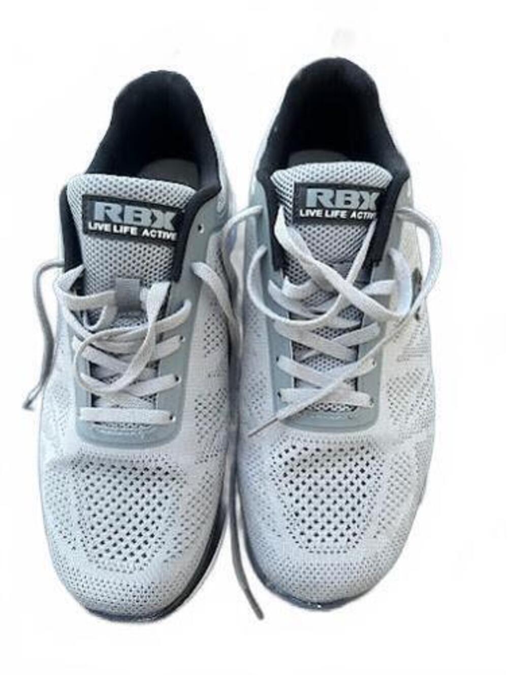 RBX White Athletic Running Shoes Men's 10